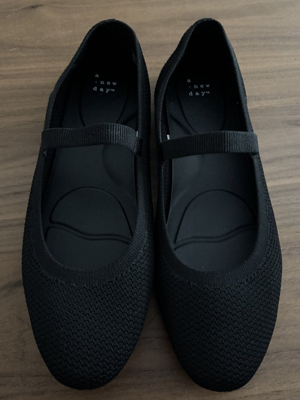 A New Day Shiloh Knit Mary Jane Ballet Flats Size 11 - HS0426 - Picture 2 of 6